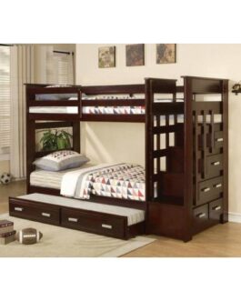 Wooden Bunk Bed Without Mattress BB007